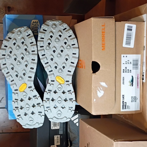 Merrell Embark Lace Shield In Jade Color - Picture 5 of 5